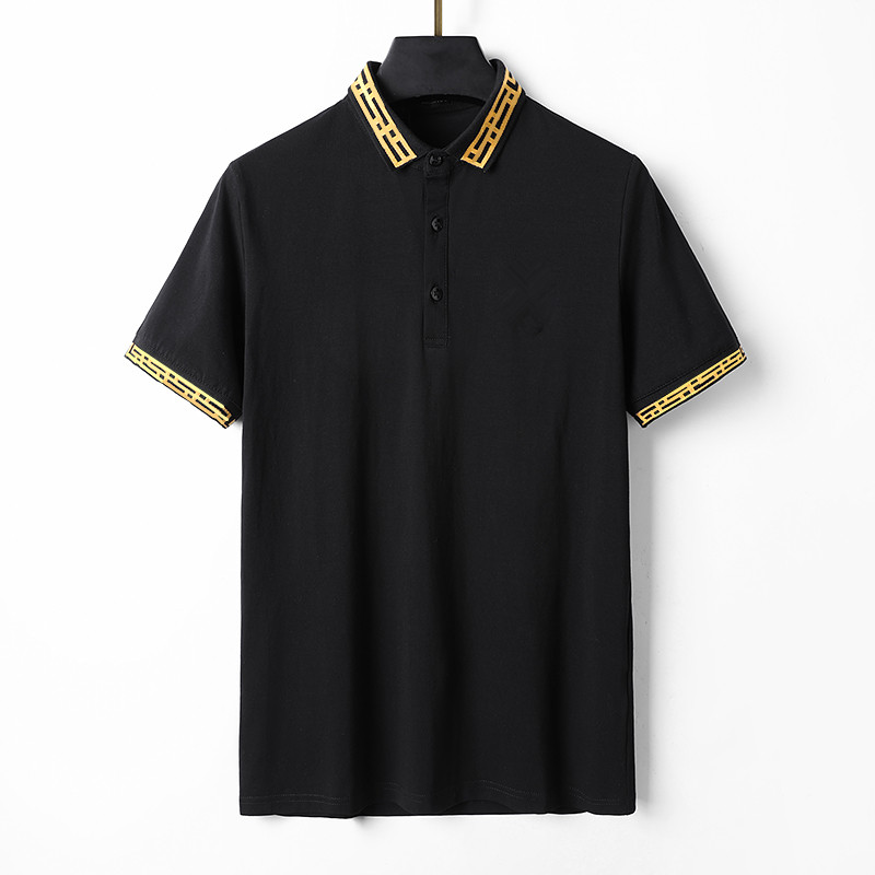 Designer Men's POLO Shirt Threaded Lapel Short Sleeve Casual Brand Embroidery Pure Cotton brand Pure cotton High Street Business Fashion 3xl-ZO-2, White
Designer Men's POLO Shirt Threaded Lapel Short Sleeve Casual Brand Embroidery Pure Cotton brand Pure cotton High Street Business Fashion 3xl-ZO-2, White