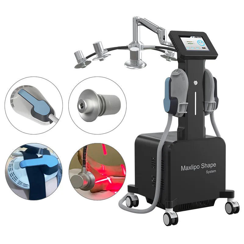 Slimming 635nm 532nm Wavelength 6D Lipolaser Red Light With 2 Ems Handles Body Sculpting Build Muscle Stimulator Abdominal Electromagnetic Burn Fat Equipment
Slimming 635nm 532nm Wavelength 6D Lipolaser Red Light With 2 Ems Handles Body Sculpting Build Muscle Stimulator Abdominal Electromagnetic Burn Fat Equipment