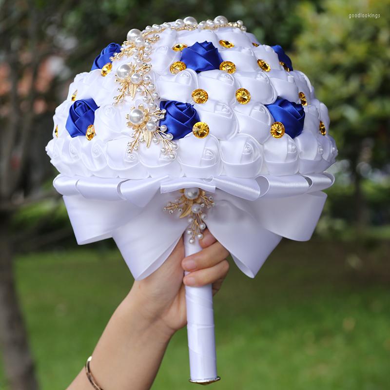 Wedding Flowers European Style Bouquets For Brides And Bridesmaids Exquisite Rhinestone Rose Buds Handmade Church Decoration W668
Wedding Flowers European Style Bouquets For Brides And Bridesmaids Exquisite Rhinestone Rose Buds Handmade Church Decoration W668