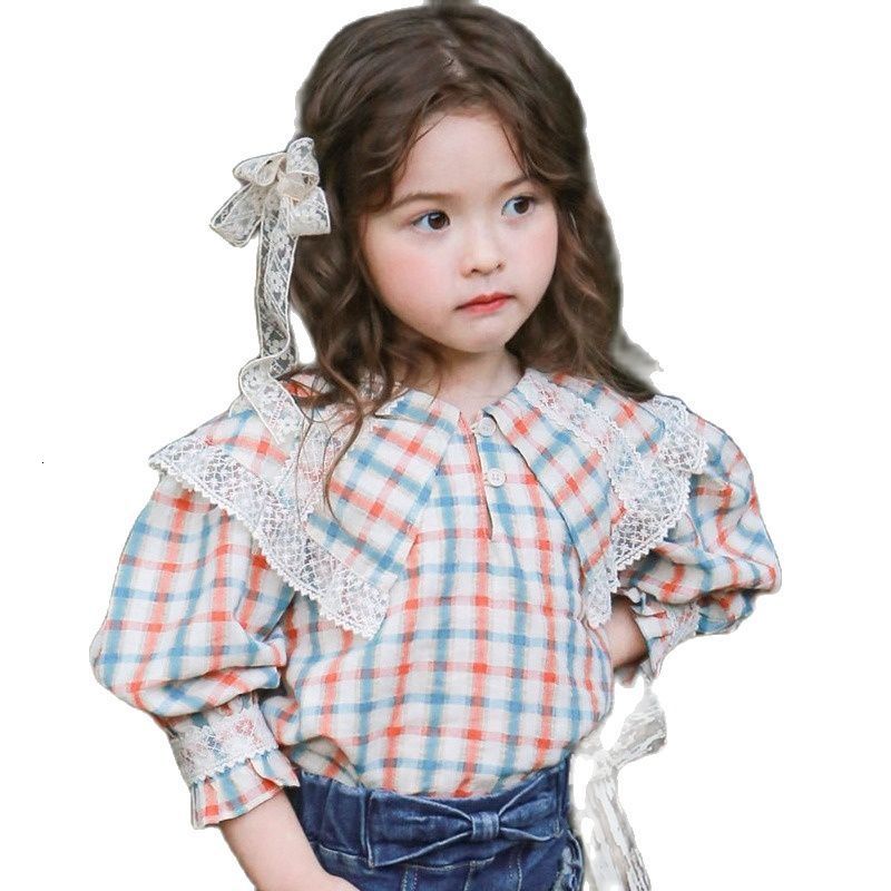 Kids Shirts Korean Baby Girl Shirts Kids Plaids Blouse Clothes Top Cute Bebe Spring Autumn Long Sleeve Lolita Shirt Clothing Lapel CC009 230317, Blue plaid
Kids Shirts Korean Baby Girl Shirts Kids Plaids Blouse Clothes Top Cute Bebe Spring Autumn Long Sleeve Lolita Shirt Clothing Lapel CC009 230317, Blue plaid