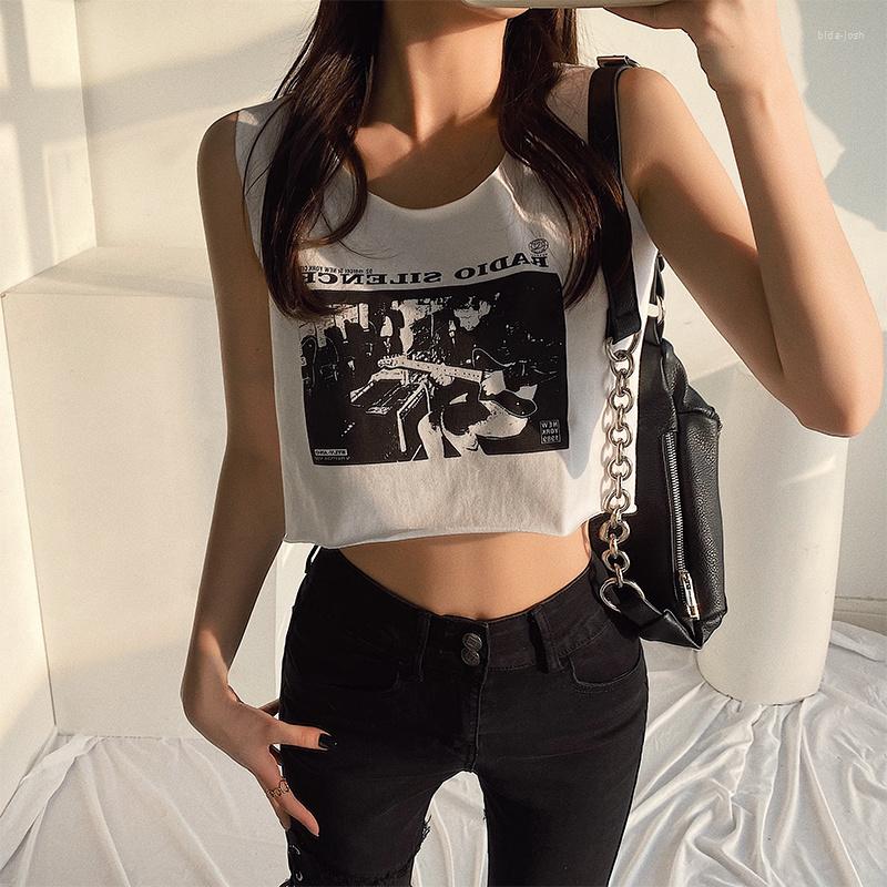 Women' Tanks Retro Rock TVVOVVIN Guitar Print Pattern Sleeveless Pullover T-shirt Women' Summer Round Neck Loose High Street Short Top, Black
Women' Tanks Retro Rock TVVOVVIN Guitar Print Pattern Sleeveless Pullover T-shirt Women' Summer Round Neck Loose High Street Short Top, Black