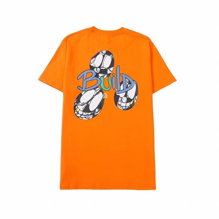 Men T Shirts Womens Orange Graffiti Letters Cartoon Print Loose Casual Round Neck Short Sleeve T-shirt
Men T Shirts Womens Orange Graffiti Letters Cartoon Print Loose Casual Round Neck Short Sleeve T-shirt