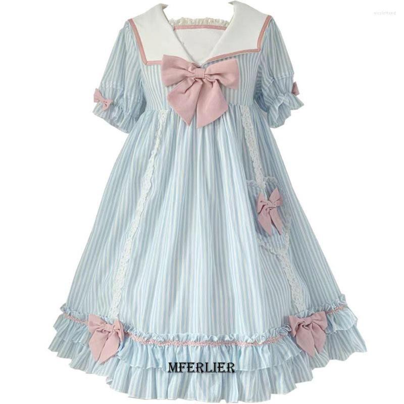Casual Dresses Large Size 4xl 150kg Lolita Dress Japanese Harajuku Short Sleeve Sweet Vestidos Cute Cosplay Big, Blue
Casual Dresses Large Size 4xl 150kg Lolita Dress Japanese Harajuku Short Sleeve Sweet Vestidos Cute Cosplay Big, Blue