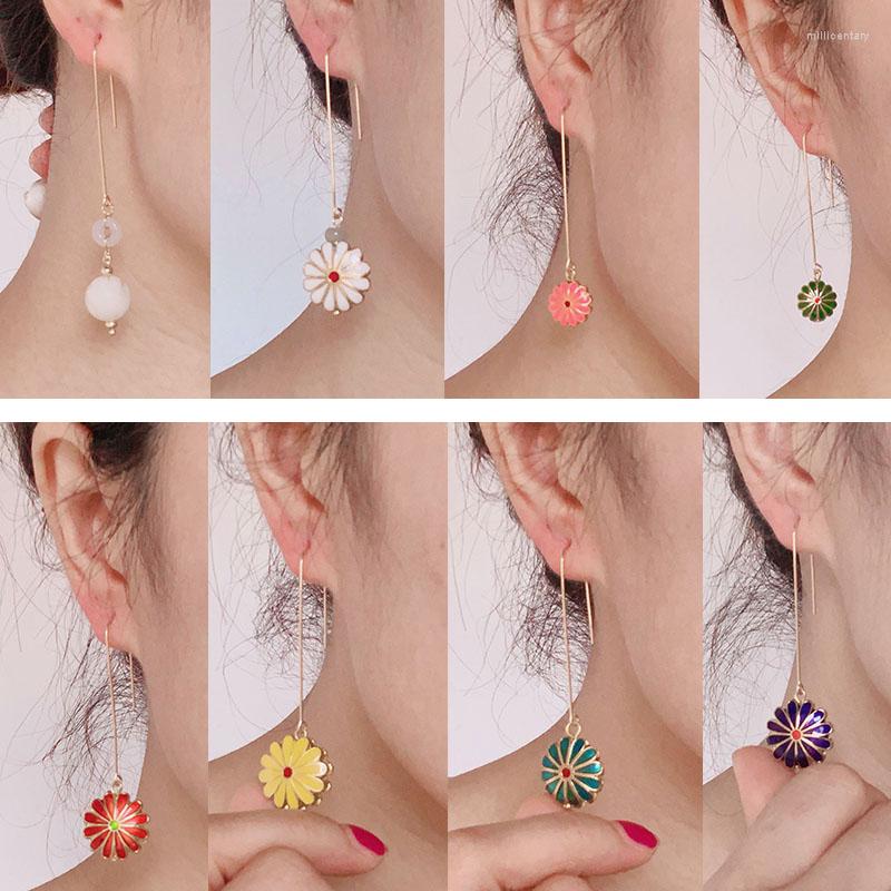 Dangle Earrings Summer Vintage Long Drop Pearl Yellow Flower Crystal For Women Korean Style Fine Jewelry
Dangle Earrings Summer Vintage Long Drop Pearl Yellow Flower Crystal For Women Korean Style Fine Jewelry