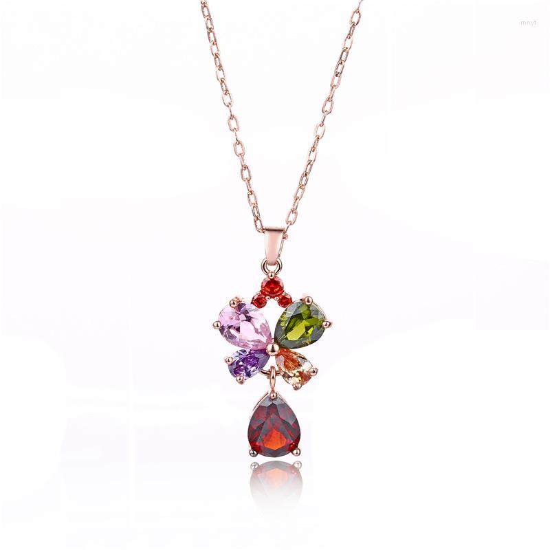 Pendant Necklaces ZSLBS Fashion Necklace Flower Shaped Long Chain For Women Copper Zircon Colorful Jewelry Collares Mujer Moda
Pendant Necklaces ZSLBS Fashion Necklace Flower Shaped Long Chain For Women Copper Zircon Colorful Jewelry Collares Mujer Moda