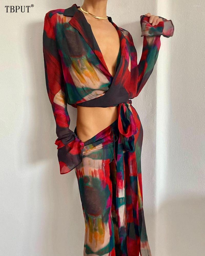 Women' Two Piece Pants Loose Lace Up Print Shirt Set Women Sexy Town-down Collar Crop Tops Wide Leg Suits Casual Female Beach Holiday
Women' Two Piece Pants Loose Lace Up Print Shirt Set Women Sexy Town-down Collar Crop Tops Wide Leg Suits Casual Female Beach Holiday