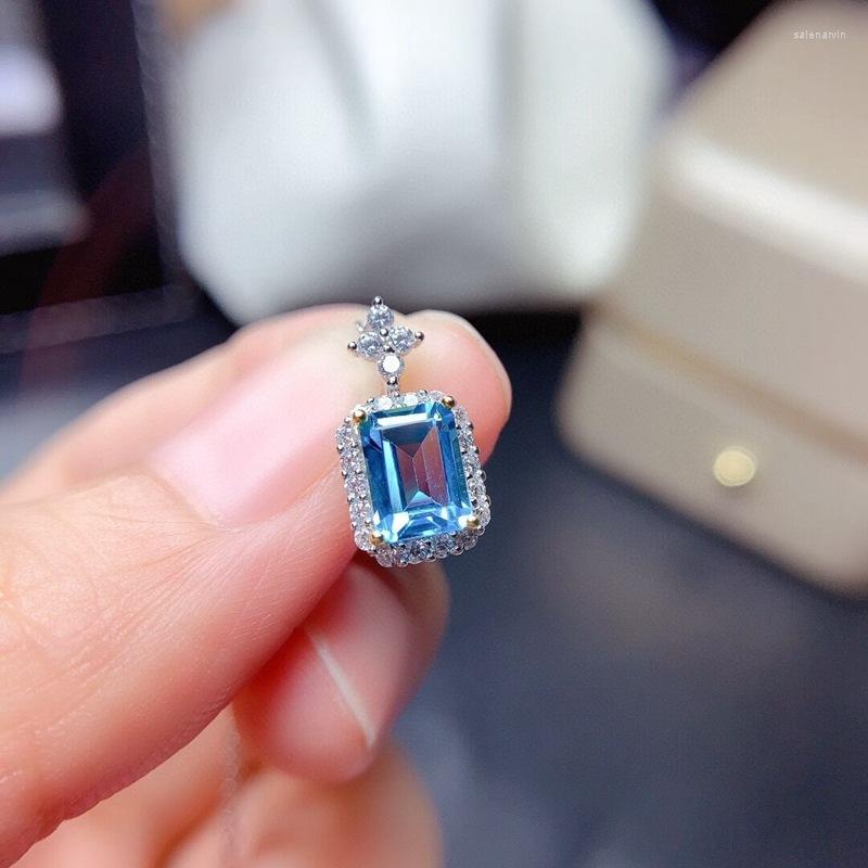 Chains Rectangle Simulated Sea Blue Topaz Stone Colored Treasure Pendant Female
Chains Rectangle Simulated Sea Blue Topaz Stone Colored Treasure Pendant Female