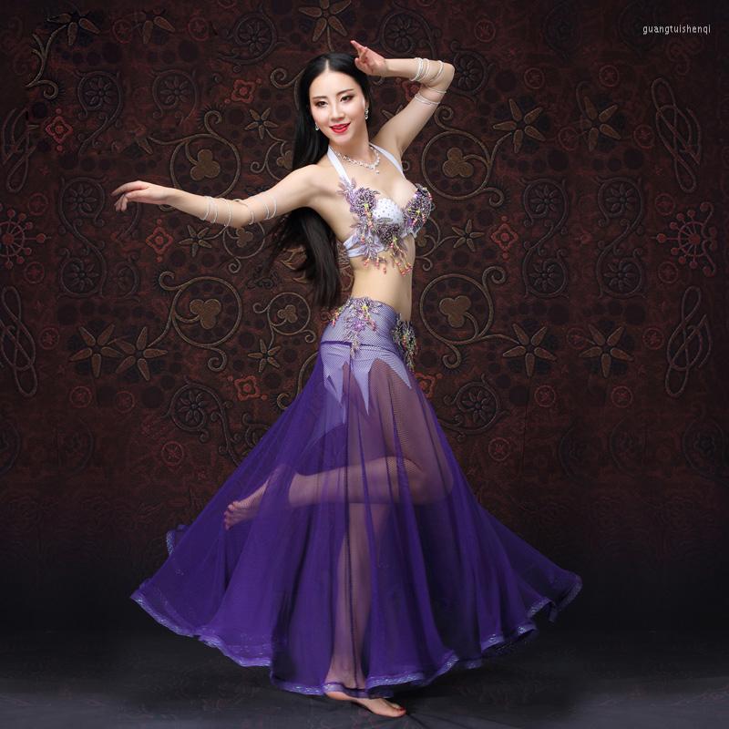 Stage Wear 2023 Women Dancewear Belly Dancing Clothes Oriental Dance Outfits Beaded Costume Set Bra Skirt, Picture shown
Stage Wear 2023 Women Dancewear Belly Dancing Clothes Oriental Dance Outfits Beaded Costume Set Bra Skirt, Picture shown