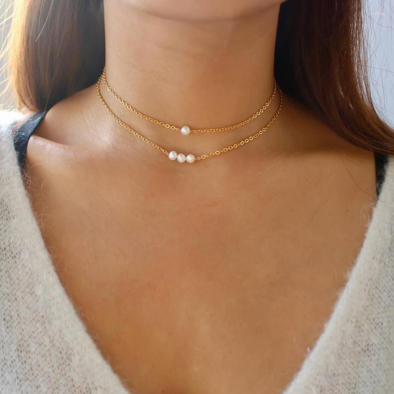 Choker 2023 Fashion Jewelry Gold Chain Tiny Freshwater Single Or Multiple Pearl For Women Collar Statement Necklace
Choker 2023 Fashion Jewelry Gold Chain Tiny Freshwater Single Or Multiple Pearl For Women Collar Statement Necklace