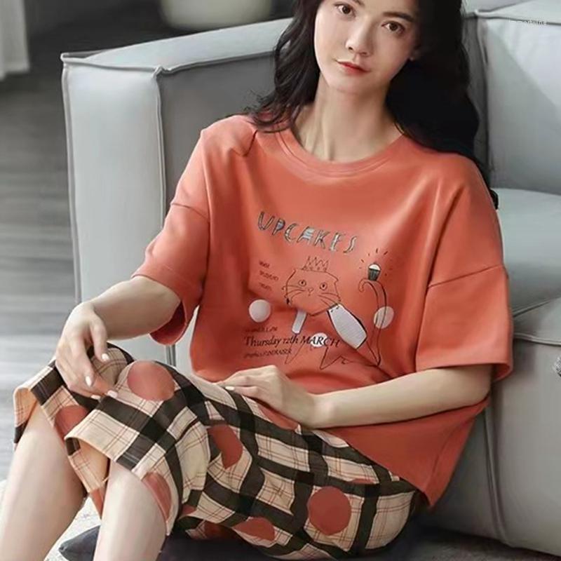 Women's Sleepwear Girl Cartoon Summer Women Pajamas Set Pijama Short Pyjamas Suit Female Clothing 2023 Nightwear, Color 20
Women's Sleepwear Girl Cartoon Summer Women Pajamas Set Pijama Short Pyjamas Suit Female Clothing 2023 Nightwear, Color 20