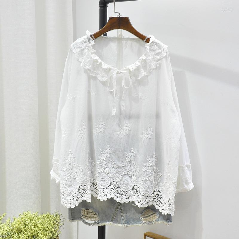 Women's Blouses Lamtrip Sweet Princess Lolita Lace Patchwork Sash Flowers Stitch Hollow Out White Cute Loose Shirt Mori Girl, Beige
Women's Blouses Lamtrip Sweet Princess Lolita Lace Patchwork Sash Flowers Stitch Hollow Out White Cute Loose Shirt Mori Girl, Beige