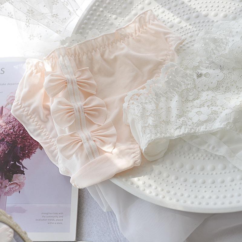 Women's Panties White Pink Underwear Women Seamless Lingerie Cute Bow Japanese Sexy Ruffles Women's Plus Size Sweet Kawaii Lace Panty
Women's Panties White Pink Underwear Women Seamless Lingerie Cute Bow Japanese Sexy Ruffles Women's Plus Size Sweet Kawaii Lace Panty