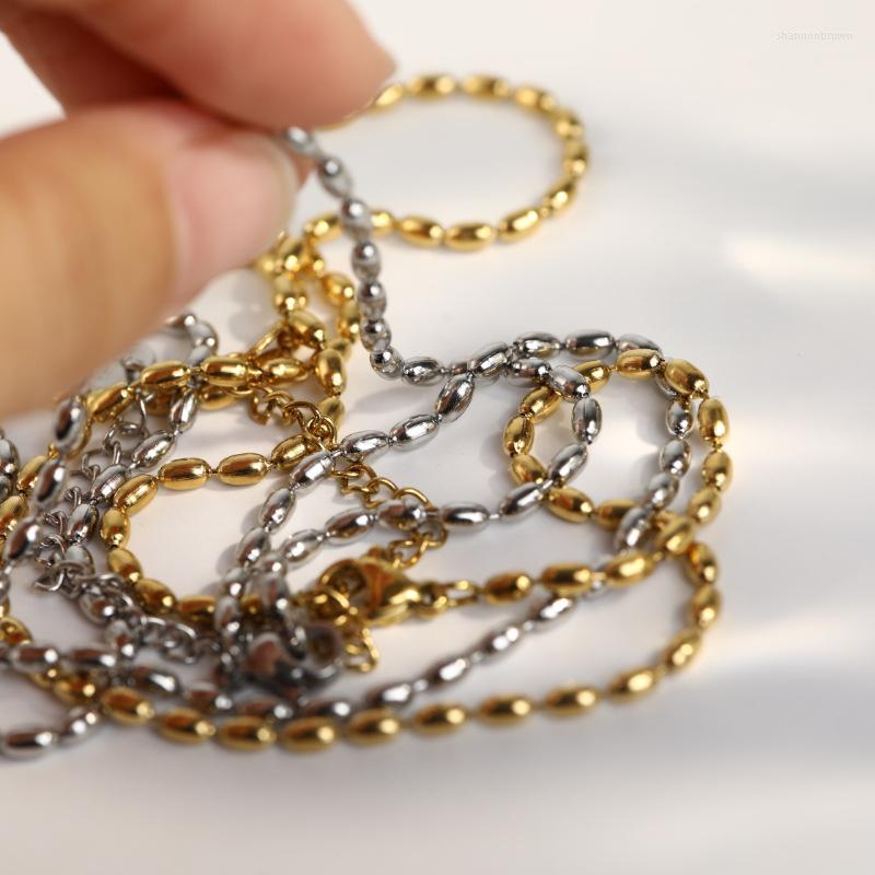 Pendant Necklaces Tarnish Free Stainless Steel Beaded Chain Necklace For Women Girls Minimalist Stacking Choker Jewelry Accessories
Pendant Necklaces Tarnish Free Stainless Steel Beaded Chain Necklace For Women Girls Minimalist Stacking Choker Jewelry Accessories