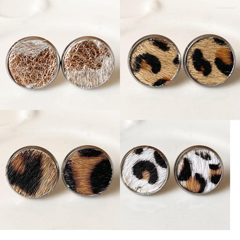 Stud Earrings 18 Colors Western Jewelry Cowhide Loepard Genuine Leather Button Studs For Women Cowgirl Outdoor Gift Daily
Stud Earrings 18 Colors Western Jewelry Cowhide Loepard Genuine Leather Button Studs For Women Cowgirl Outdoor Gift Daily