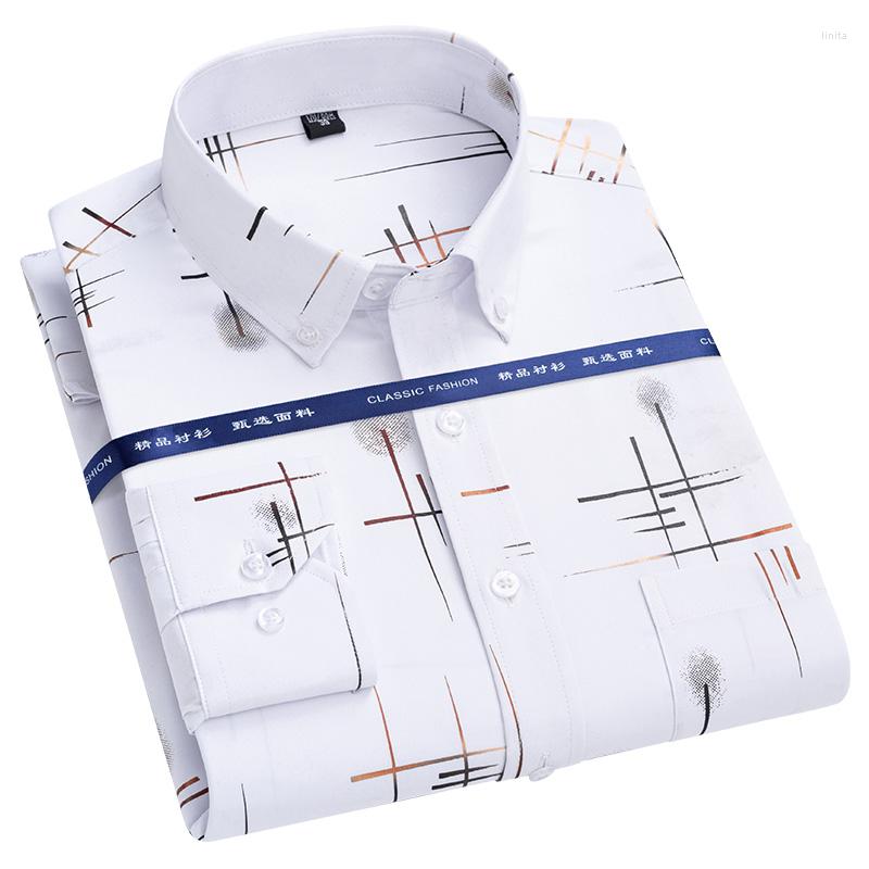 Men's Casual Shirts 2023 Men Fashion Printed Bronzing Long Sleeve Social Formal Quality Four Seasons Brand For Top Clothing, Gdt221
Men's Casual Shirts 2023 Men Fashion Printed Bronzing Long Sleeve Social Formal Quality Four Seasons Brand For Top Clothing, Gdt221