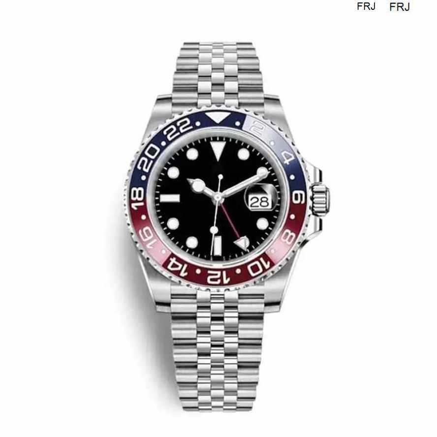Mens Watches Rolax Mechanical Watch Top All Work Automatic Stainless Steel Blue Red Ceramic Sapphire Glass 40m
Mens Watches Rolax Mechanical Watch Top All Work Automatic Stainless Steel Blue Red Ceramic Sapphire Glass 40m