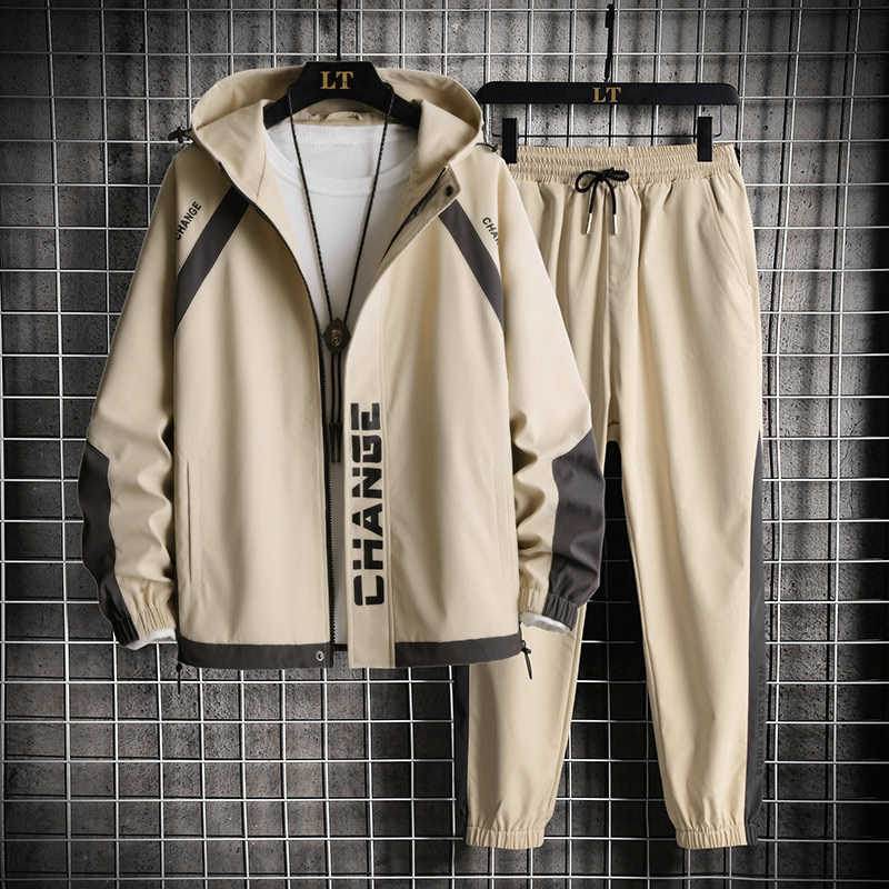 Men's Tracksuits Men Clothing 2022 Harajuku Style Tracksuit Men 2 Piece Set Long Sleeve Hoodie Jacket and Sweatpants Men Jogging Suit L230317, Blue
Men's Tracksuits Men Clothing 2022 Harajuku Style Tracksuit Men 2 Piece Set Long Sleeve Hoodie Jacket and Sweatpants Men Jogging Suit L230317, Blue