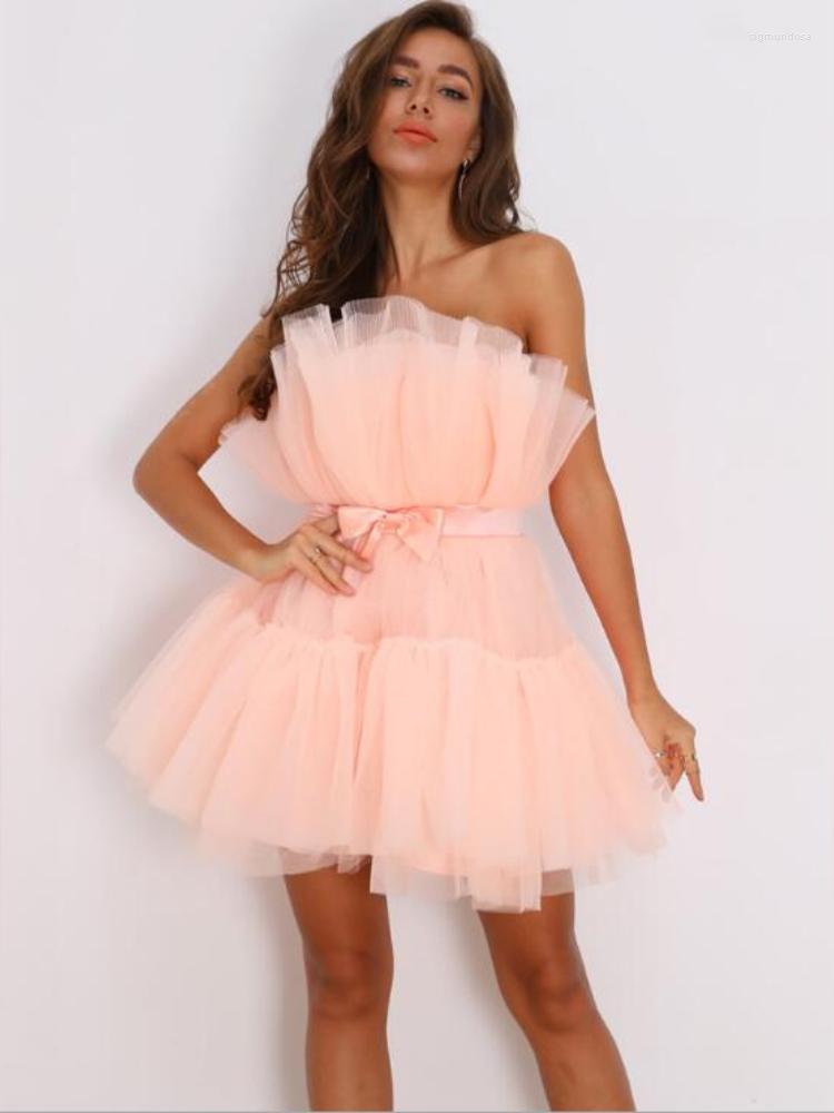 Casual Dresses Pink Black Solid Women Strapless Cake Tulle Party Fashion Club Street Mini Mesh Sexy Ball Gown Dress
Casual Dresses Pink Black Solid Women Strapless Cake Tulle Party Fashion Club Street Mini Mesh Sexy Ball Gown Dress