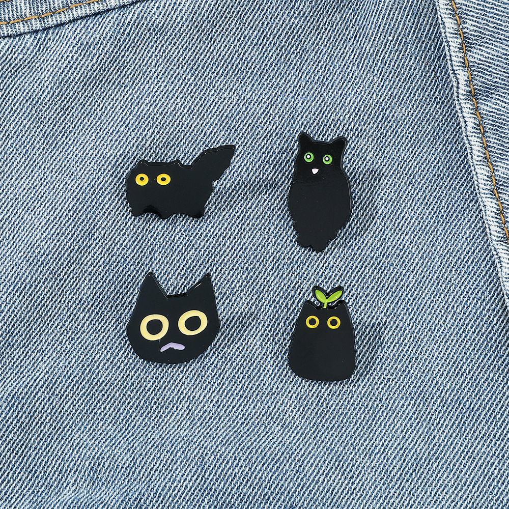 Black Cat Dark Black Series pin Cute Anime Movies Games Hard Enamel Pins Collect Metal Cartoon Brooch Backpack Hat Bag Collar Lapel Badges, Pick colors and quantity
Black Cat Dark Black Series pin Cute Anime Movies Games Hard Enamel Pins Collect Metal Cartoon Brooch Backpack Hat Bag Collar Lapel Badges, Pick colors and quantity