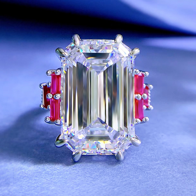 Emerald Cut 13*20mm Lab Diamond Ring 100% Real 925 sterling silver Party Wedding band Rings for Women Men Engagement Jewelry
Emerald Cut 13*20mm Lab Diamond Ring 100% Real 925 sterling silver Party Wedding band Rings for Women Men Engagement Jewelry