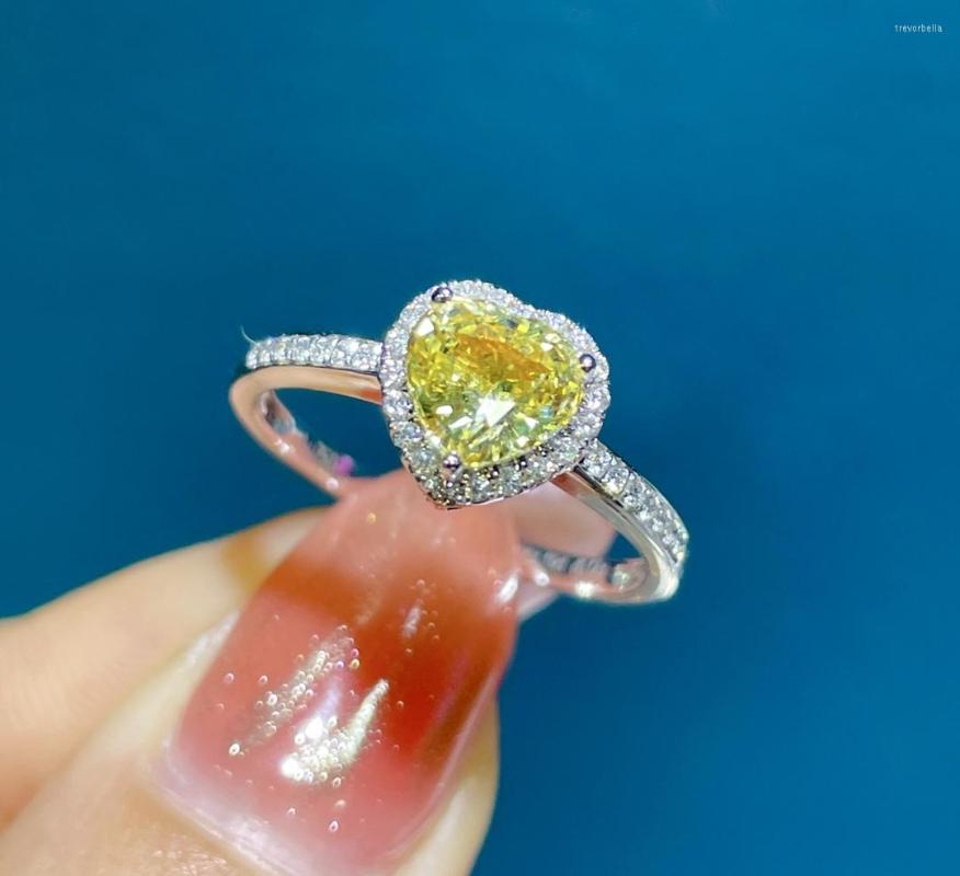 Cluster Rings LR515 Solid 18K White Gold Nature Yellow Sapphire Gemstone 1.19ct Gemstones And Diamonds For Women Fine Jewelry Presents
Cluster Rings LR515 Solid 18K White Gold Nature Yellow Sapphire Gemstone 1.19ct Gemstones And Diamonds For Women Fine Jewelry Presents