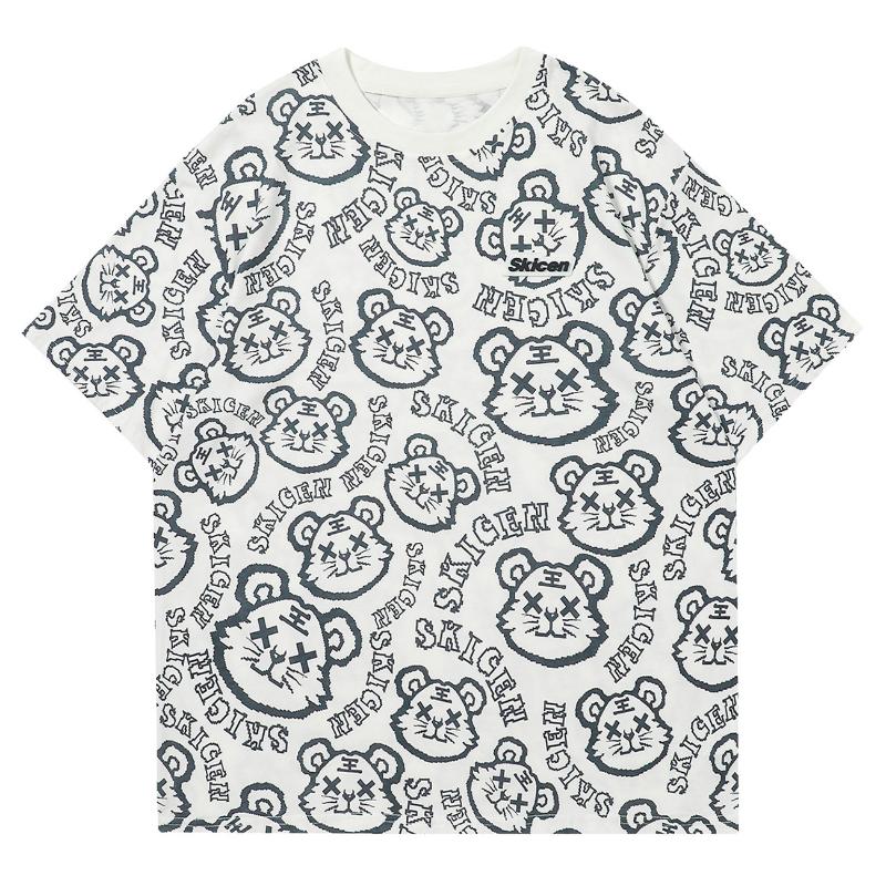 Men' T Shirts Cartoon Tee Men Women Harajuku Hip Hop Full Eyes Closed Tiger Graphic Shirt Casual Cotton Loose Summer TopsMen, Blue
Men' T Shirts Cartoon Tee Men Women Harajuku Hip Hop Full Eyes Closed Tiger Graphic Shirt Casual Cotton Loose Summer TopsMen, Blue