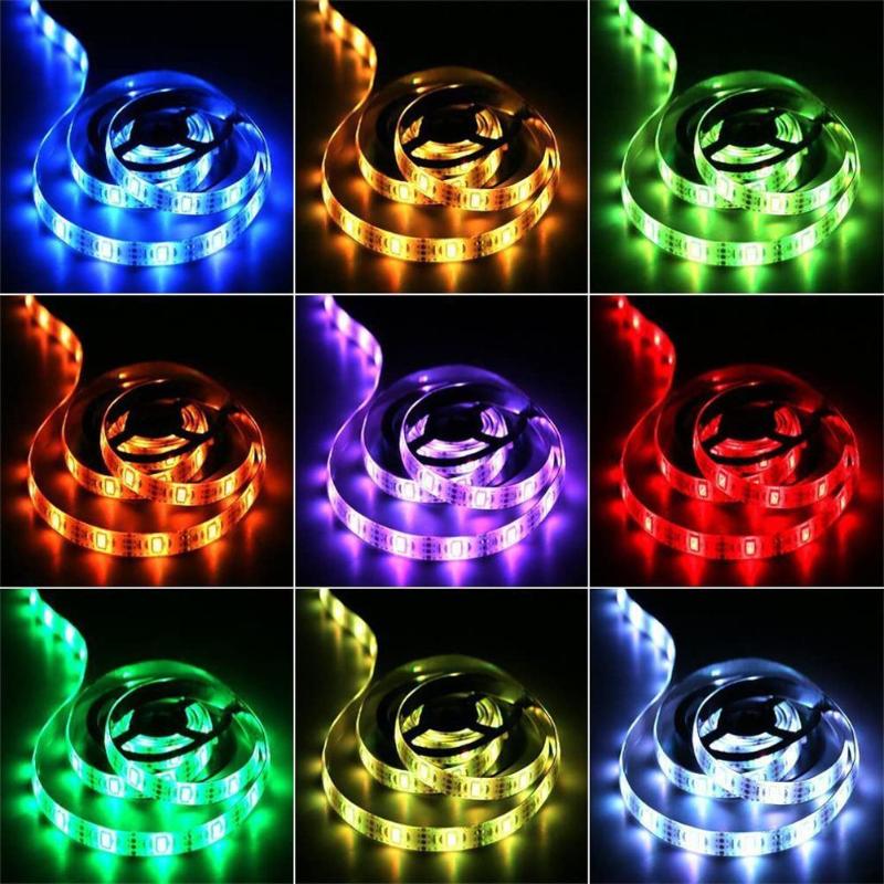 Strips 5v Led Strip Lights 5m Neon Rgb Tape Flexible Lamp Remote Control Room Decoration Tv Backlight Fancy Lighting Sound Party LightsLED
Strips 5v Led Strip Lights 5m Neon Rgb Tape Flexible Lamp Remote Control Room Decoration Tv Backlight Fancy Lighting Sound Party LightsLED