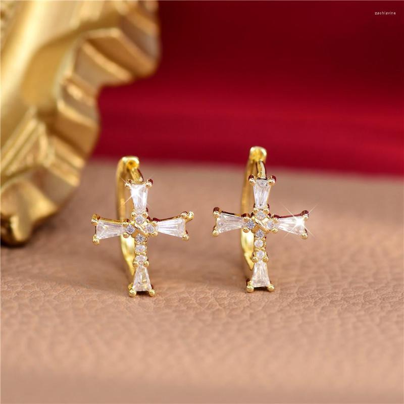 Hoop Earrings Cross Zircon Cool Style Design Everyday Versatile Small Premium Fashion Street Temperament
Hoop Earrings Cross Zircon Cool Style Design Everyday Versatile Small Premium Fashion Street Temperament