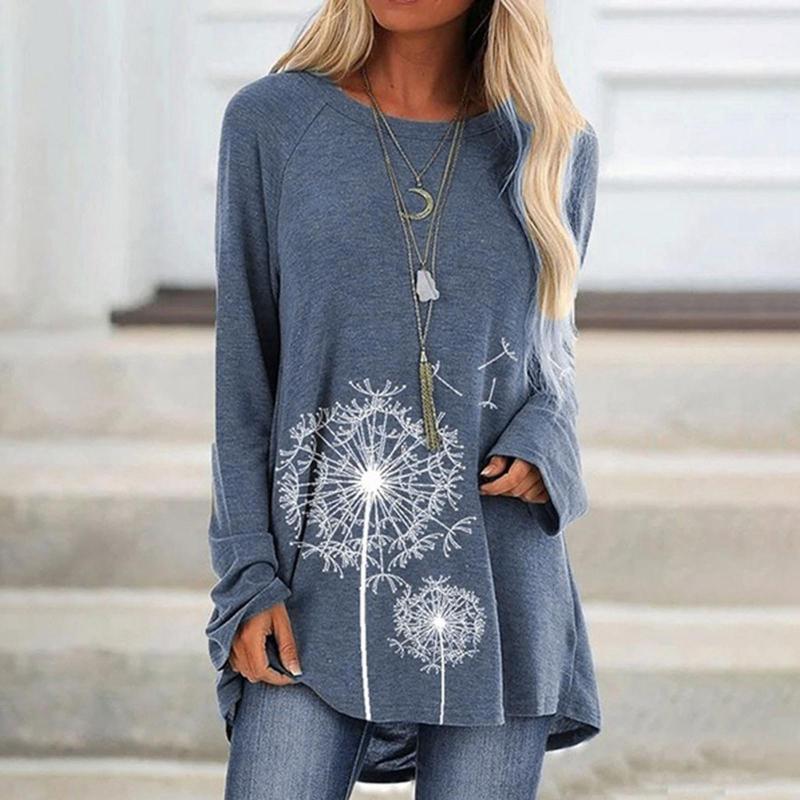 Casual Dresses Elegant For Women 2023 Long Sleeves Floral Shirts Solid Pullover Loose Dress Midi Ladies Vintage Vestido Robe, Blue
Casual Dresses Elegant For Women 2023 Long Sleeves Floral Shirts Solid Pullover Loose Dress Midi Ladies Vintage Vestido Robe, Blue