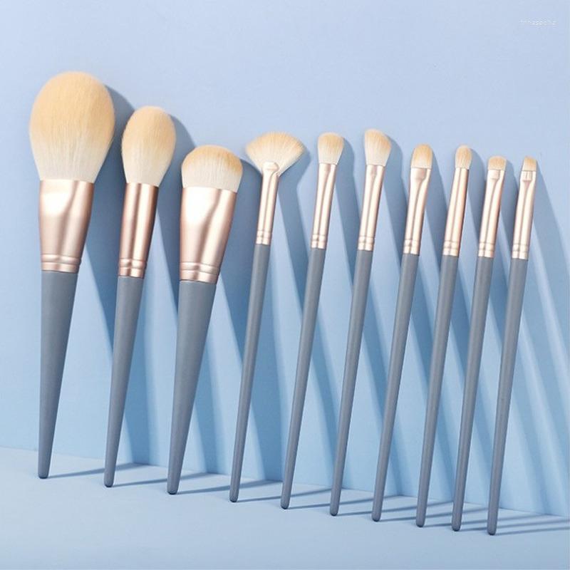 Makeup Brushes 10PCS Brushs Sets Eye Shadow Powder Concealer Foundation Highlighter Brush Professional Cosmetic Beauty Make Up Tools
Makeup Brushes 10PCS Brushs Sets Eye Shadow Powder Concealer Foundation Highlighter Brush Professional Cosmetic Beauty Make Up Tools
