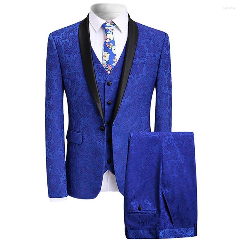 Men's Suits Men's Shawl Lapel 3-Pieces Suit Slim Fit One Button Dress Tuxedo Jacket Pants Vest Men For Wedding Costume Homme, Picture shown
Men's Suits Men's Shawl Lapel 3-Pieces Suit Slim Fit One Button Dress Tuxedo Jacket Pants Vest Men For Wedding Costume Homme, Picture shown