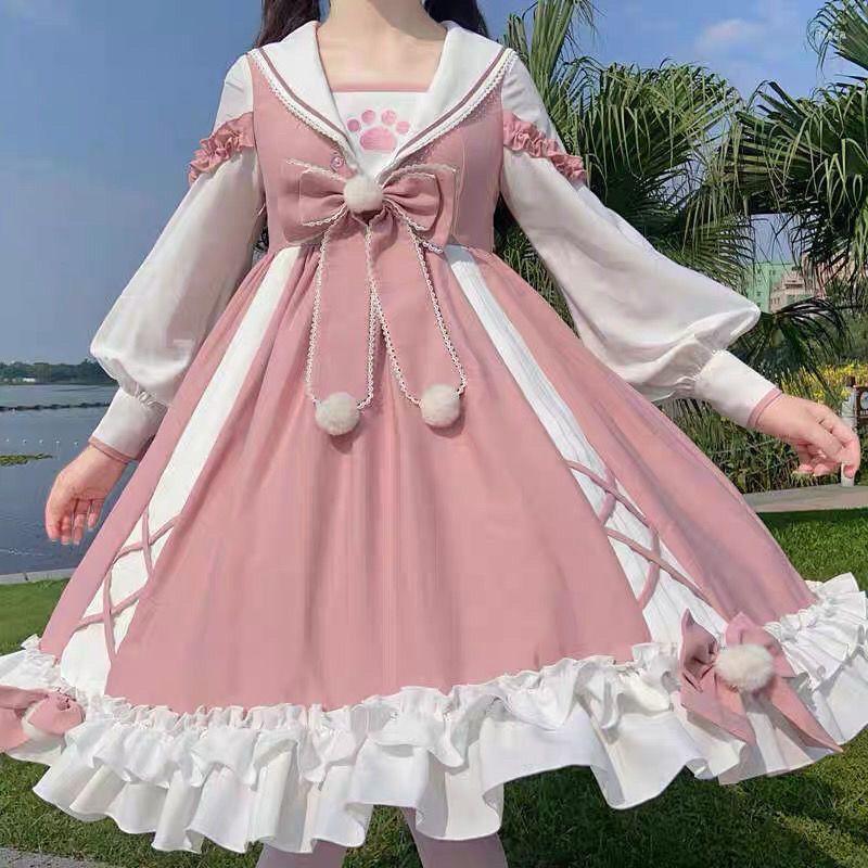Casual Dresses Size 4xl 150kg Kawaii Lolita Maid Dress Long Sleeve Costume Loose Large Princess Original Christmas Big, Blue
Casual Dresses Size 4xl 150kg Kawaii Lolita Maid Dress Long Sleeve Costume Loose Large Princess Original Christmas Big, Blue