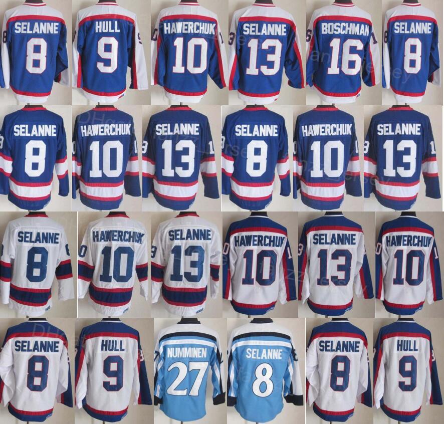 Men Retro Ice Hockey Vintage 9 Bobby Hull Jersey 13 Teemu Selanne 27 Teppo Numminen 10 Dale Hawerchuk 16 Laurie Boschman Sewing Navy Blue Wh, 8 blue
Men Retro Ice Hockey Vintage 9 Bobby Hull Jersey 13 Teemu Selanne 27 Teppo Numminen 10 Dale Hawerchuk 16 Laurie Boschman Sewing Navy Blue Wh, 8 blue