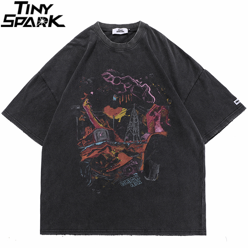 Mens TShirts Hip Hop Oversize Washed TShirt Streetwear Harajuku Ripped Graphic Printed T Shirt Men Spring Summer Short Sleeve Tshirt 230316, A212151 black
Mens TShirts Hip Hop Oversize Washed TShirt Streetwear Harajuku Ripped Graphic Printed T Shirt Men Spring Summer Short Sleeve Tshirt 230316, A212151 black