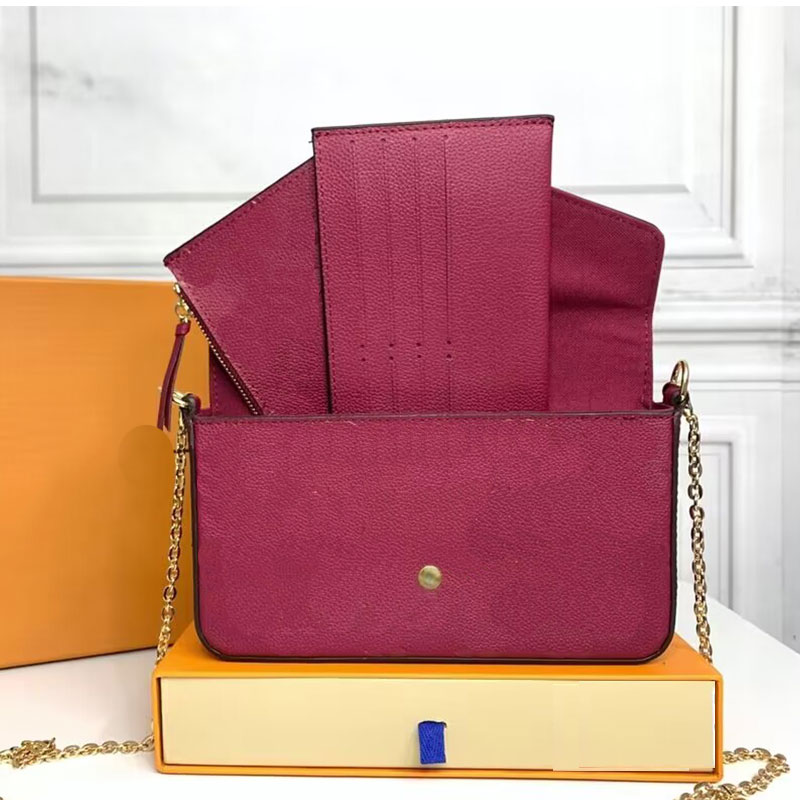 High Quality Chain Shoulder Bags Fashion Diamond Embossed Two Piece Crossbody Bags Designer Women's Genuine Leather Handbag Bag Designer Women, Red
High Quality Chain Shoulder Bags Fashion Diamond Embossed Two Piece Crossbody Bags Designer Women's Genuine Leather Handbag Bag Designer Women, Red