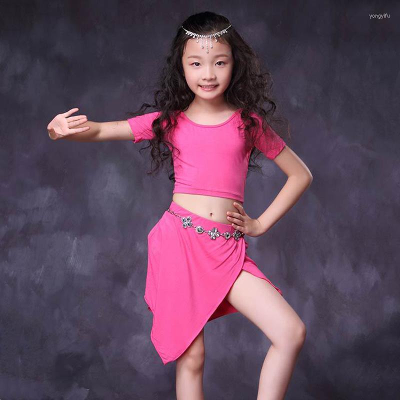 Stage Wear Kids Belly Dance Costume Modal Outfit With Panties Class 2 Pieces Set Children Clothes For Bellydance Top Skirt, Red
Stage Wear Kids Belly Dance Costume Modal Outfit With Panties Class 2 Pieces Set Children Clothes For Bellydance Top Skirt, Red