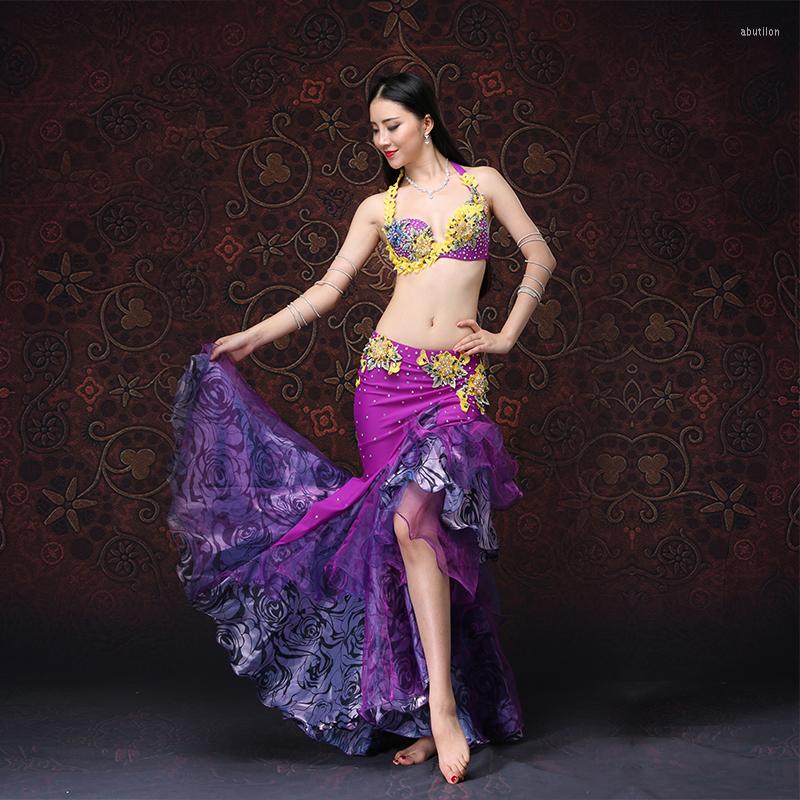 Stage Wear Performance Women Dancewear Belly Dancing Clothes Oriental Dance Outfits Beaded Costume Bra And Skirt 2pcs, Picture shown
Stage Wear Performance Women Dancewear Belly Dancing Clothes Oriental Dance Outfits Beaded Costume Bra And Skirt 2pcs, Picture shown
