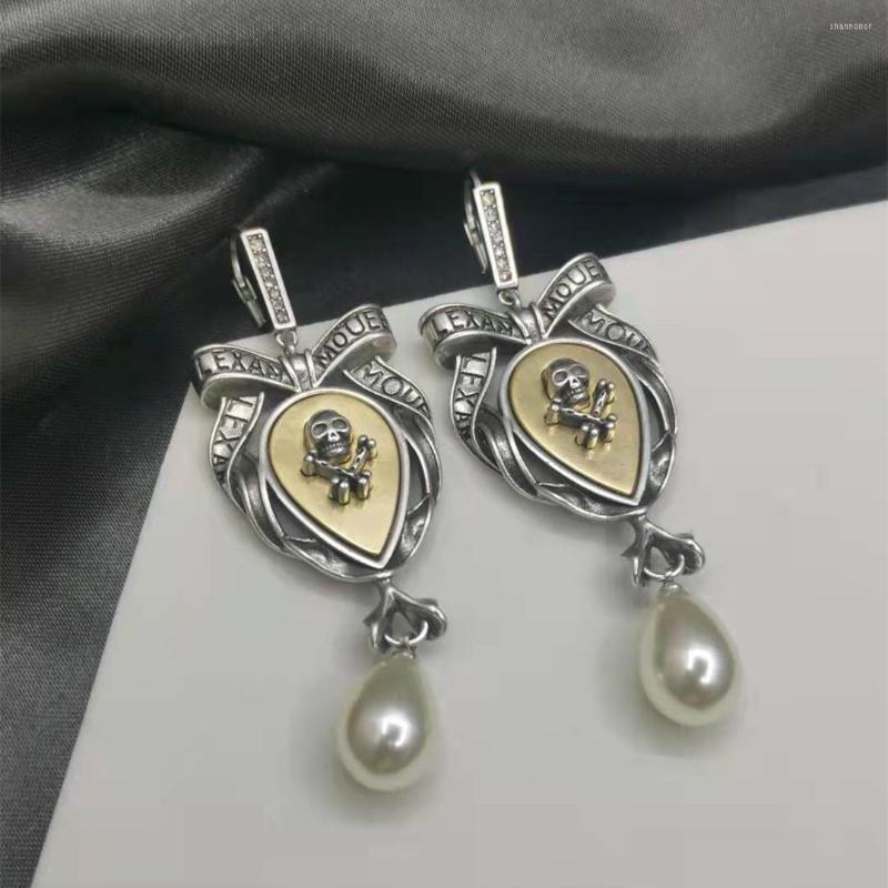 Stud Earrings Drop Pearl Female High-end Personality Dark Wind Bow Ghost Ear Buckle
Stud Earrings Drop Pearl Female High-end Personality Dark Wind Bow Ghost Ear Buckle