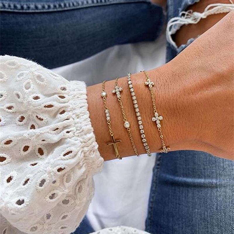 Charm Bracelets Stainless Steel Cross Bracelet Set With Crystal Faith Charms Handmade As Mother's Day Gift
Charm Bracelets Stainless Steel Cross Bracelet Set With Crystal Faith Charms Handmade As Mother's Day Gift