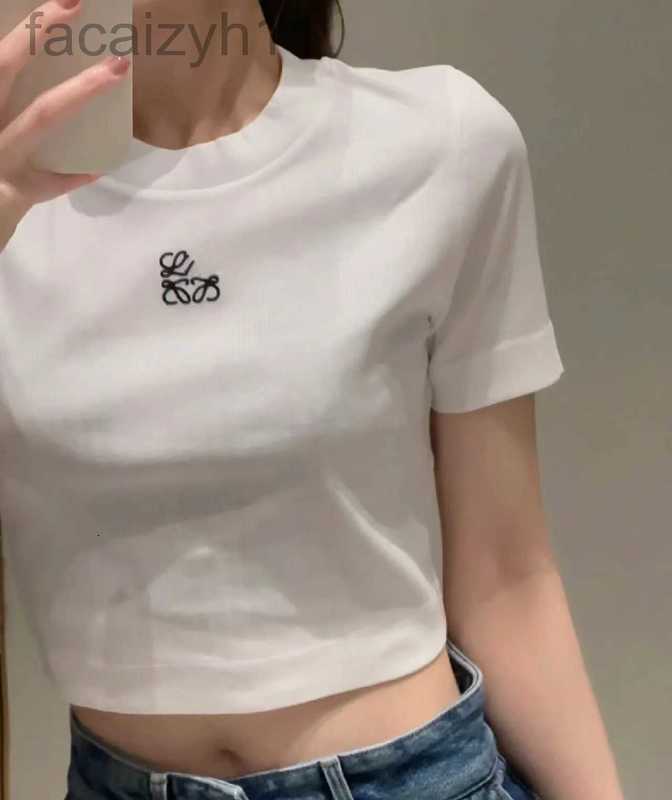 Women's T-Shirt Designer 2023 New Little Black White T-shirt Short Sleeve Fashion Slim Fit Bottom Shirt Exposed Umbilical MJV7
Women's T-Shirt Designer 2023 New Little Black White T-shirt Short Sleeve Fashion Slim Fit Bottom Shirt Exposed Umbilical MJV7