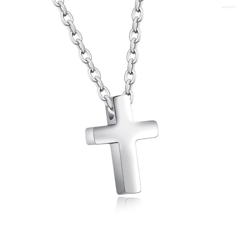 Pendant Necklaces Delicate Cute Silver Color Cross For Women Girls 316L Stainless Steel Fashion Jewelry Free Chain 20inch
Pendant Necklaces Delicate Cute Silver Color Cross For Women Girls 316L Stainless Steel Fashion Jewelry Free Chain 20inch
