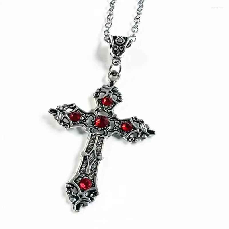 Pendant Necklaces Gothic-Revival Shine Crystal Zircon Cross Necklace For Women Girl Thin Chain Punk Teenger Party Jewelry
Pendant Necklaces Gothic-Revival Shine Crystal Zircon Cross Necklace For Women Girl Thin Chain Punk Teenger Party Jewelry