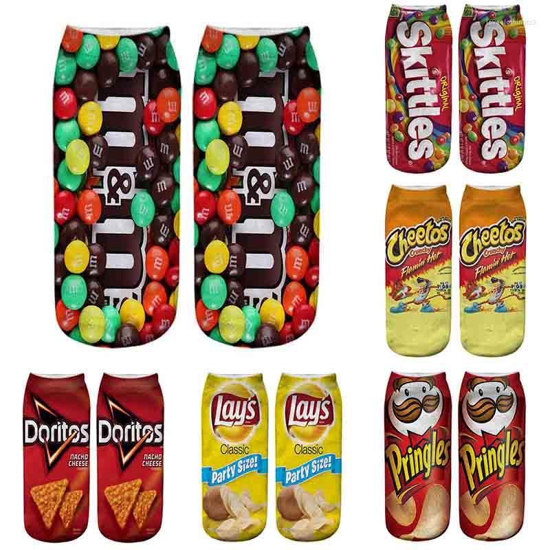 Women Socks 24 Styles Funny Unisex Men Art 3D Printing Potato Chips Ankle Cotton Short For Length 21cm, 13
Women Socks 24 Styles Funny Unisex Men Art 3D Printing Potato Chips Ankle Cotton Short For Length 21cm, 13