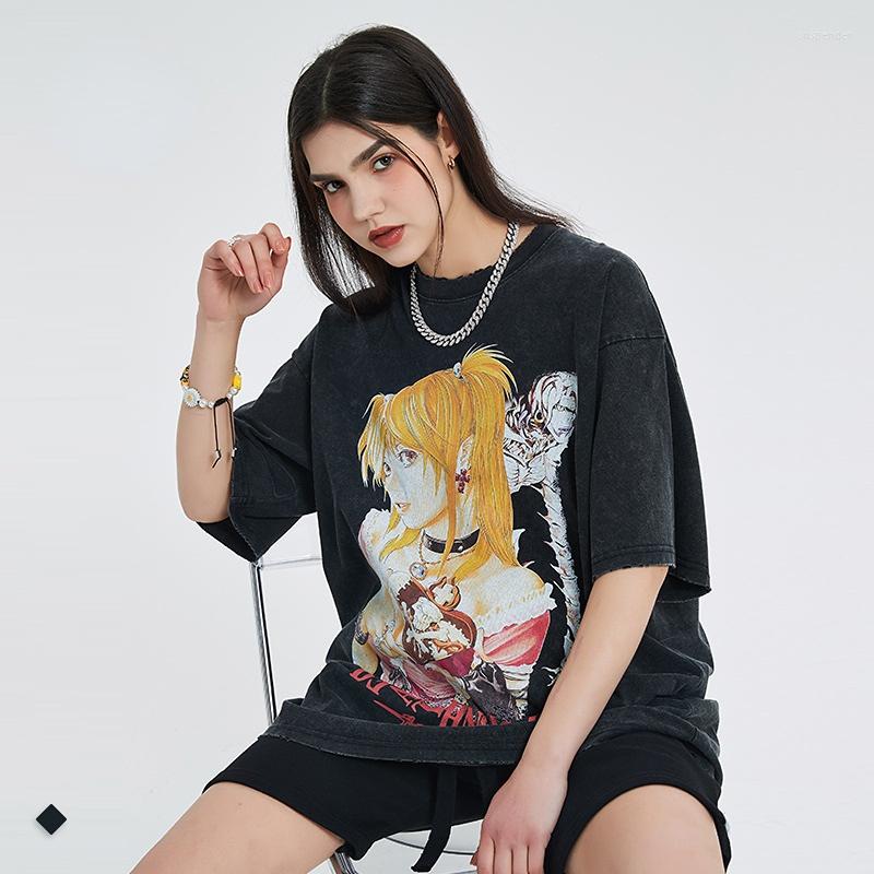 Men's T Shirts High Street Trendy Brand 250g Cartoon Printing Retro Men's Short-sleeved T-shirt Fried Snowflakes To Make Old, 5112
Men's T Shirts High Street Trendy Brand 250g Cartoon Printing Retro Men's Short-sleeved T-shirt Fried Snowflakes To Make Old, 5112