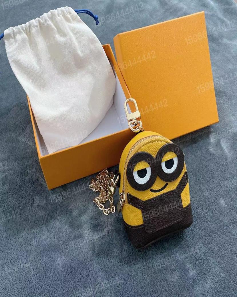2022 Fashion cartoon Keychains old yellow man zero purse lady chain diagonal cross lipstick bag pendant small gift whole8800837
2022 Fashion cartoon Keychains old yellow man zero purse lady chain diagonal cross lipstick bag pendant small gift whole8800837