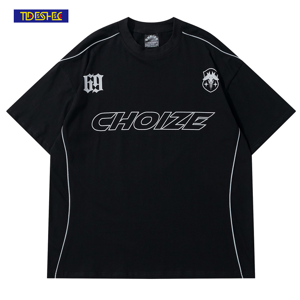 Men's T-Shirts Hip Hop Oversize T-Shirt Streetwear Letter Symbol Printed Line Designer T Shirt Harajuku Tshirt Short Sleeve Tops 230317, White
Men's T-Shirts Hip Hop Oversize T-Shirt Streetwear Letter Symbol Printed Line Designer T Shirt Harajuku Tshirt Short Sleeve Tops 230317, White