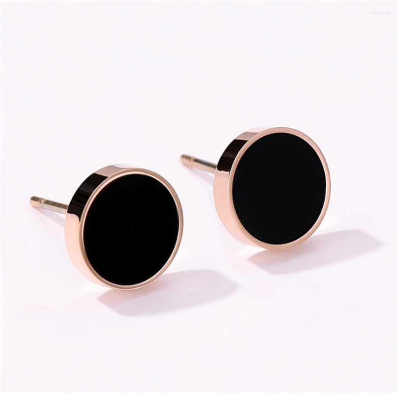 Stud Earrings 316L Fashion Personality Men And Women Size Black Round Stainless Steel No Fade Roman Hook
Stud Earrings 316L Fashion Personality Men And Women Size Black Round Stainless Steel No Fade Roman Hook