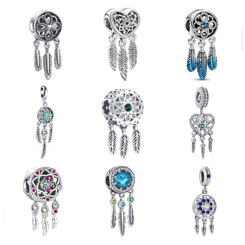 925 silver Fit Pandora Original charms DIY Pendant women Bracelets beads Fine Europe New Silver Dreamcatcher Pendant
925 silver Fit Pandora Original charms DIY Pendant women Bracelets beads Fine Europe New Silver Dreamcatcher Pendant
