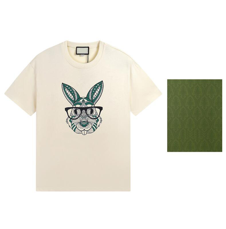 Men's T-Shirt T Shirt Fit Short Sleeve Cotton Breathable Tee Top Designer Luxury Letters rabbit Print Shirts 2023 new Street Casual Mens Clothing, 01
Men's T-Shirt T Shirt Fit Short Sleeve Cotton Breathable Tee Top Designer Luxury Letters rabbit Print Shirts 2023 new Street Casual Mens Clothing, 01