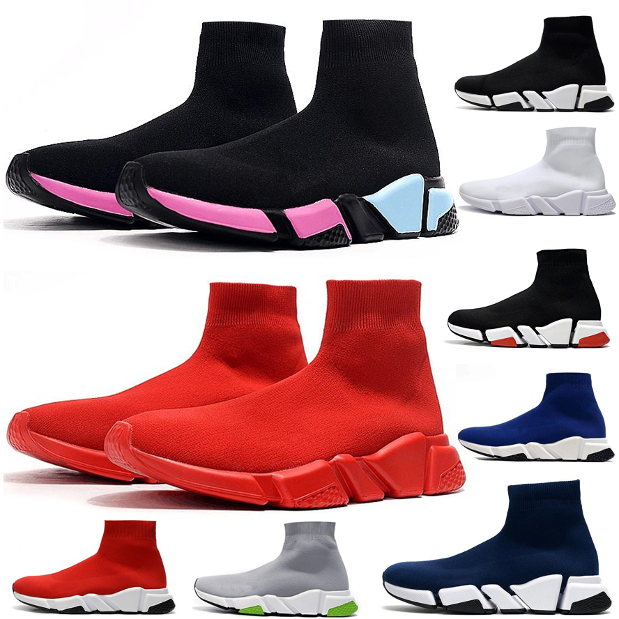 2023 Speeds 2.0 Shoe Platform Sneaker Men Women Designer Tripler Paris Socks Boots Black White Blue Light Sliver Brown Ruby Graffiti Vintage Beige Pink Trainers, 10
2023 Speeds 2.0 Shoe Platform Sneaker Men Women Designer Tripler Paris Socks Boots Black White Blue Light Sliver Brown Ruby Graffiti Vintage Beige Pink Trainers, 10